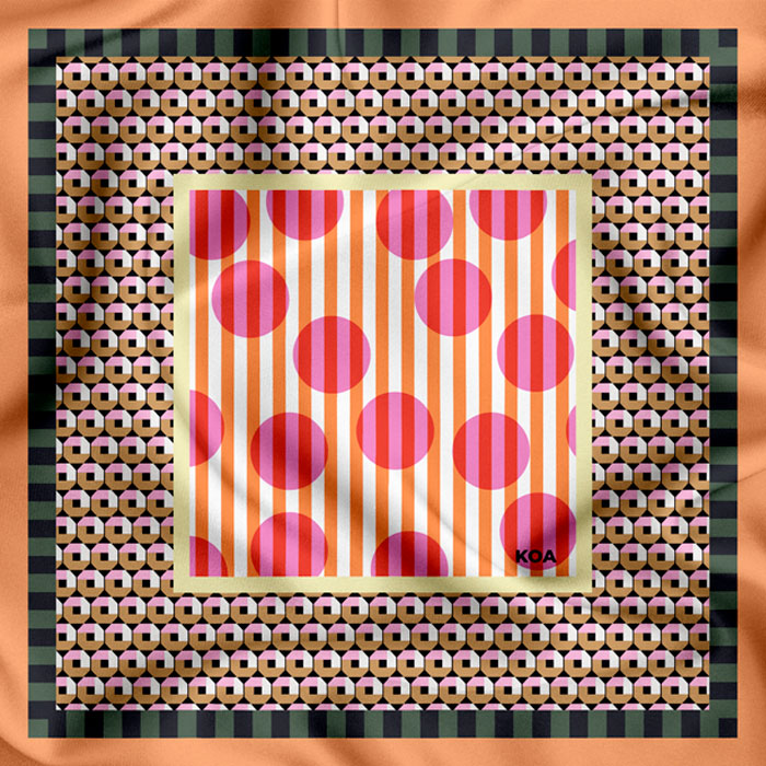 Diseño de estampados textiles y rapports para Koa Spain. G47 Studio Spain