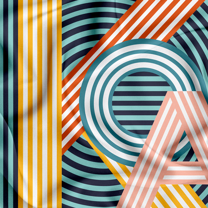 Diseño de estampados textiles y rapports para Koa Spain. G47 Studio Spain